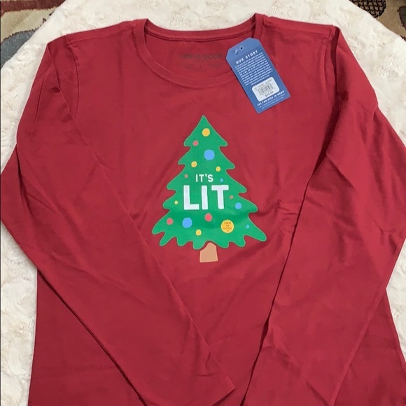 🎅🏻Life is Good Long Sleeve T - Picture 5 of 5